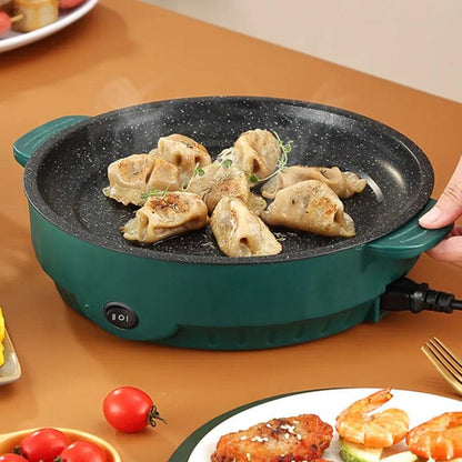Electric Non-Stick Multi Cooker Frying Pan 22/26cm by HitMyNeed