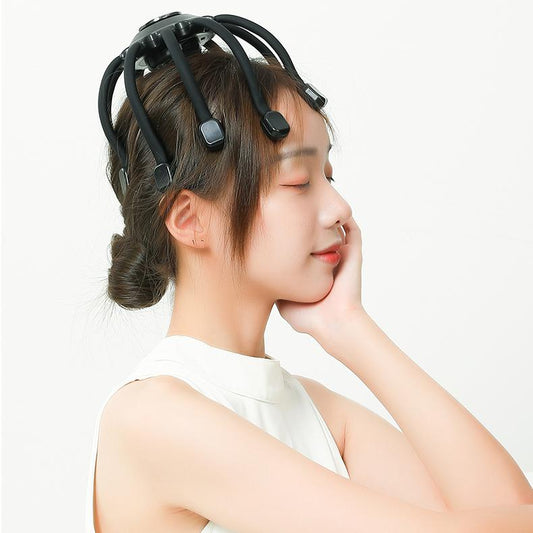 Electric Octopus Head Massager with Bluetooth Audio by HitMyNeed