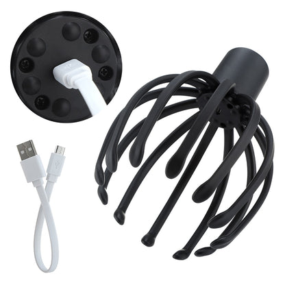 Electric Octopus Scalp Massager with USB Charging by HitMyNeed