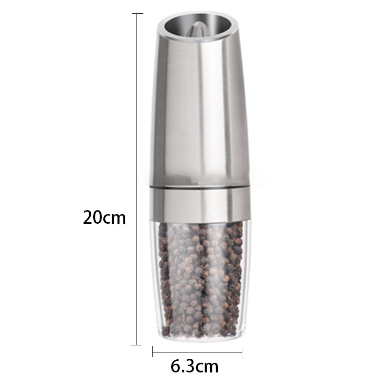 Electric Pepper Mill Set with LED Light (2 Pack) by HitMyNeed