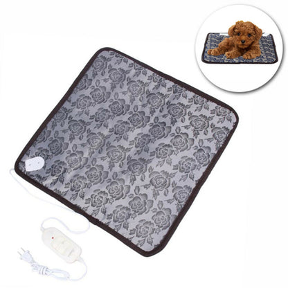 Electric Pet Heating Pad Warming Mat 45 x 45 cm by HitMyNeed