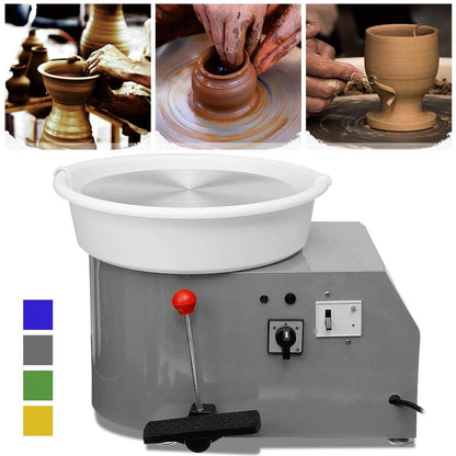 Electric Pottery Wheel with Pedal and Hand Control by HitMyNeed