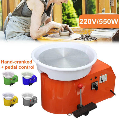 Electric Pottery Wheel with Pedal and Hand Control by HitMyNeed