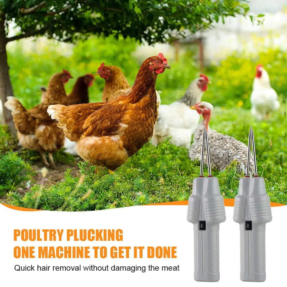 Electric Poultry & Pig Hair Removal Tool, Waterproof by HitMyNeed