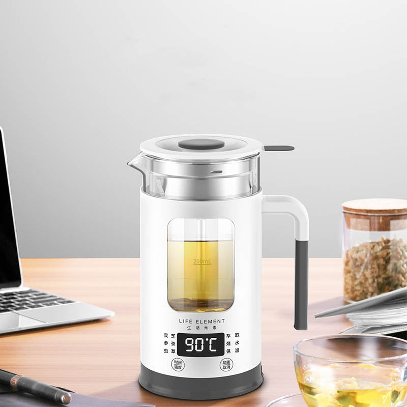 Electric Press Coffee Maker with LCD Temperature Display by HitMyNeed