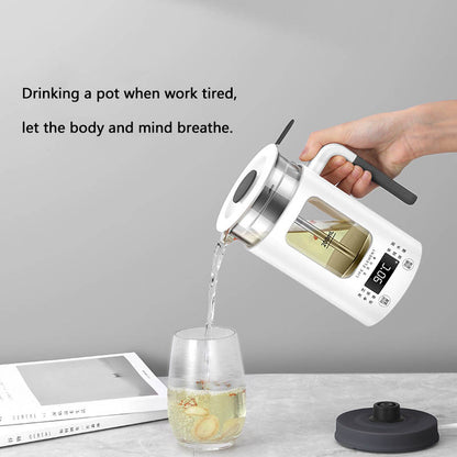 Electric Press Coffee Maker with LCD Temperature Display by HitMyNeed