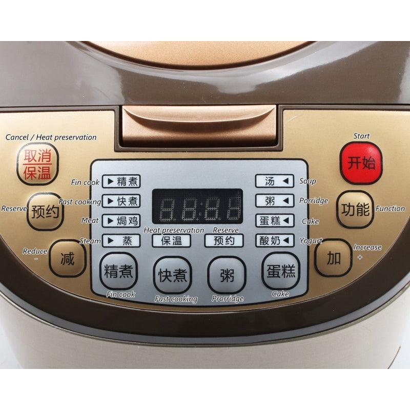 Electric Pressure Cooker 5L Multi-Cooker 900W by HitMyNeed