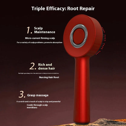 Electric Red Light Scalp Massage Comb & Oil Applicator by HitMyNeed