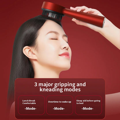 Electric Red Light Scalp Massage Comb & Oil Applicator by HitMyNeed