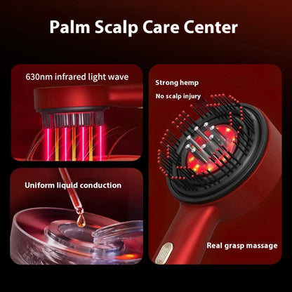 Electric Red Light Scalp Massage Comb & Oil Applicator by HitMyNeed