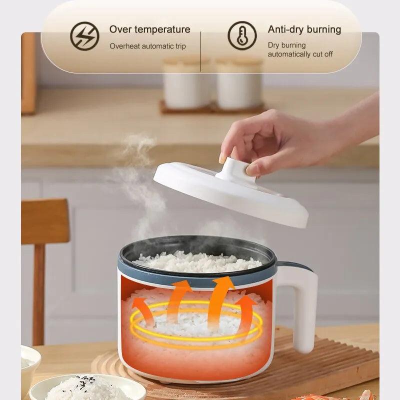 Electric Rice Cooker 1.5-3L Multi-Layer Mechanical Pot by HitMyNeed