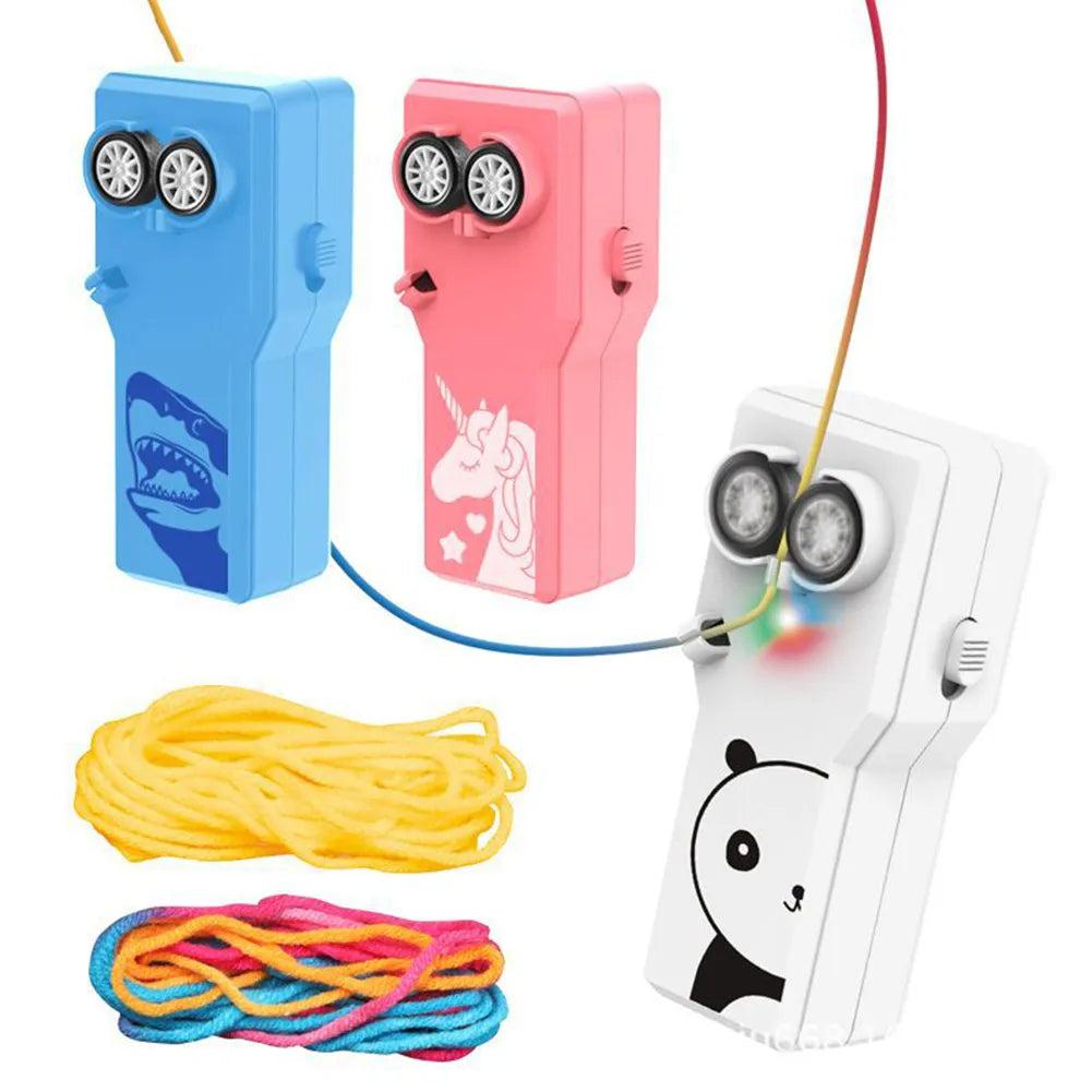 Electric Rope Launcher Propeller Toy with Controller by HitMyNeed
