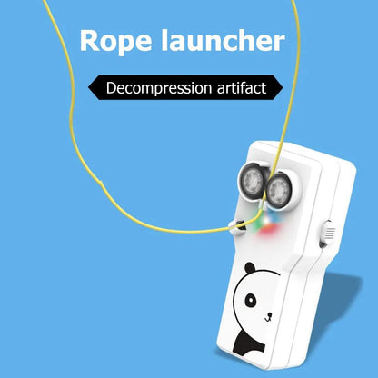 Electric Rope Launcher Propeller Toy with Controller by HitMyNeed
