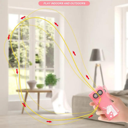 Electric Rope Launcher Propeller Toy with Controller by HitMyNeed