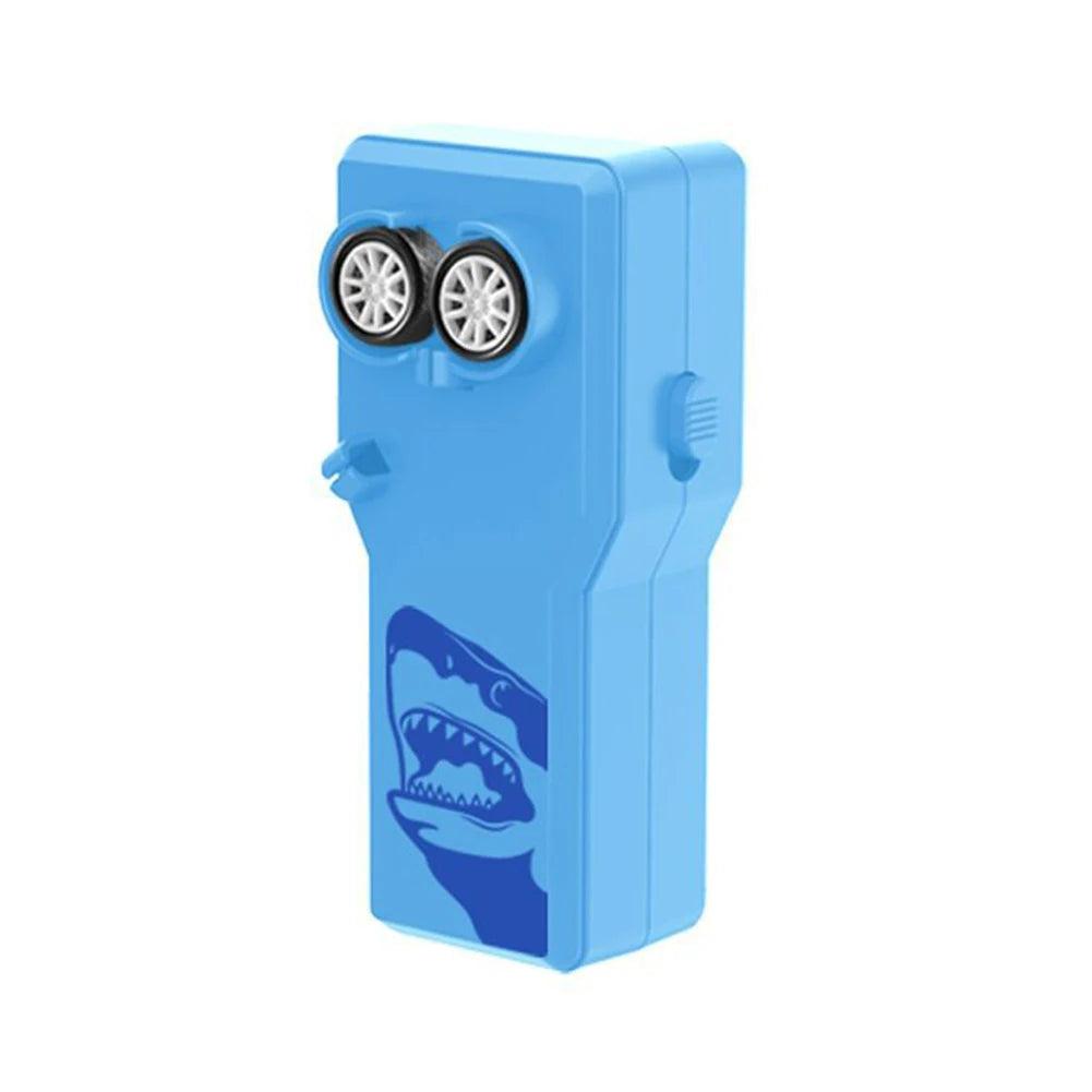 Electric Rope Launcher Propeller Toy with Controller blue by HitMyNeed