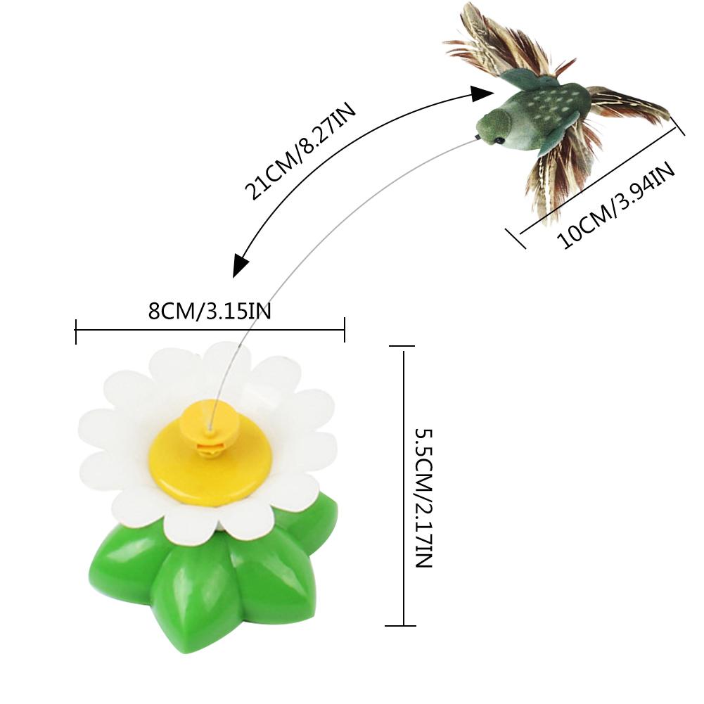 Electric Rotating Flying Bird Cat Toy by HitMyNeed