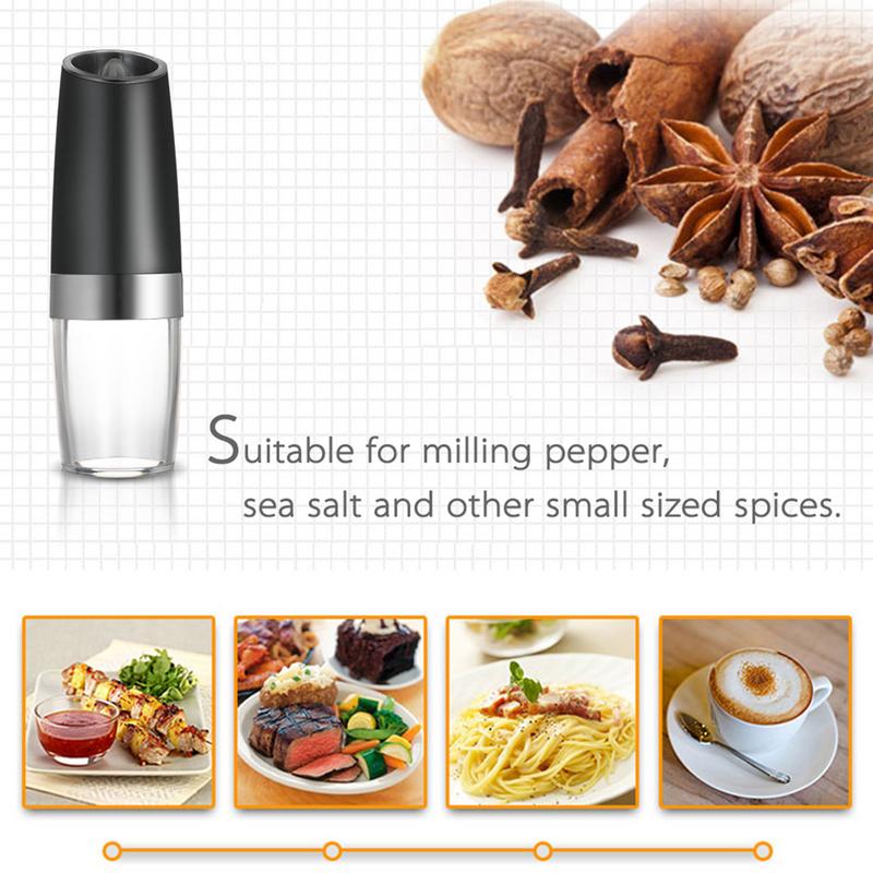 Electric Salt and Pepper Grinder with LED Light by HitMyNeed