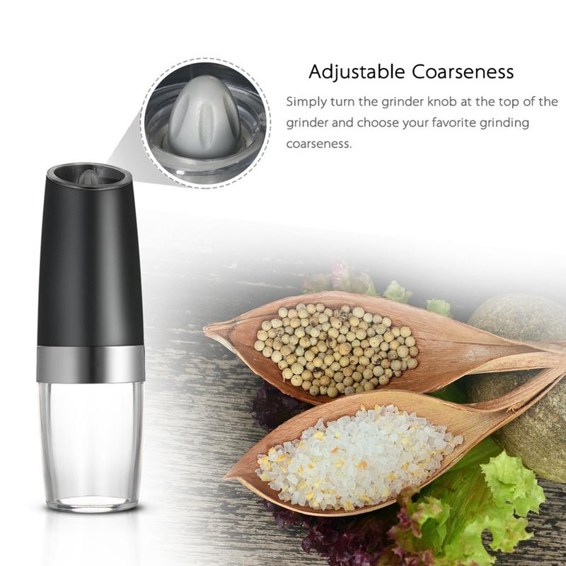 Electric Salt and Pepper Grinder with LED Light by HitMyNeed