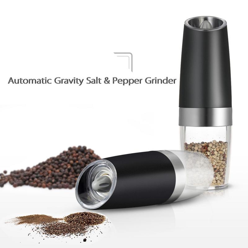 Electric Salt and Pepper Grinder with LED Light by HitMyNeed