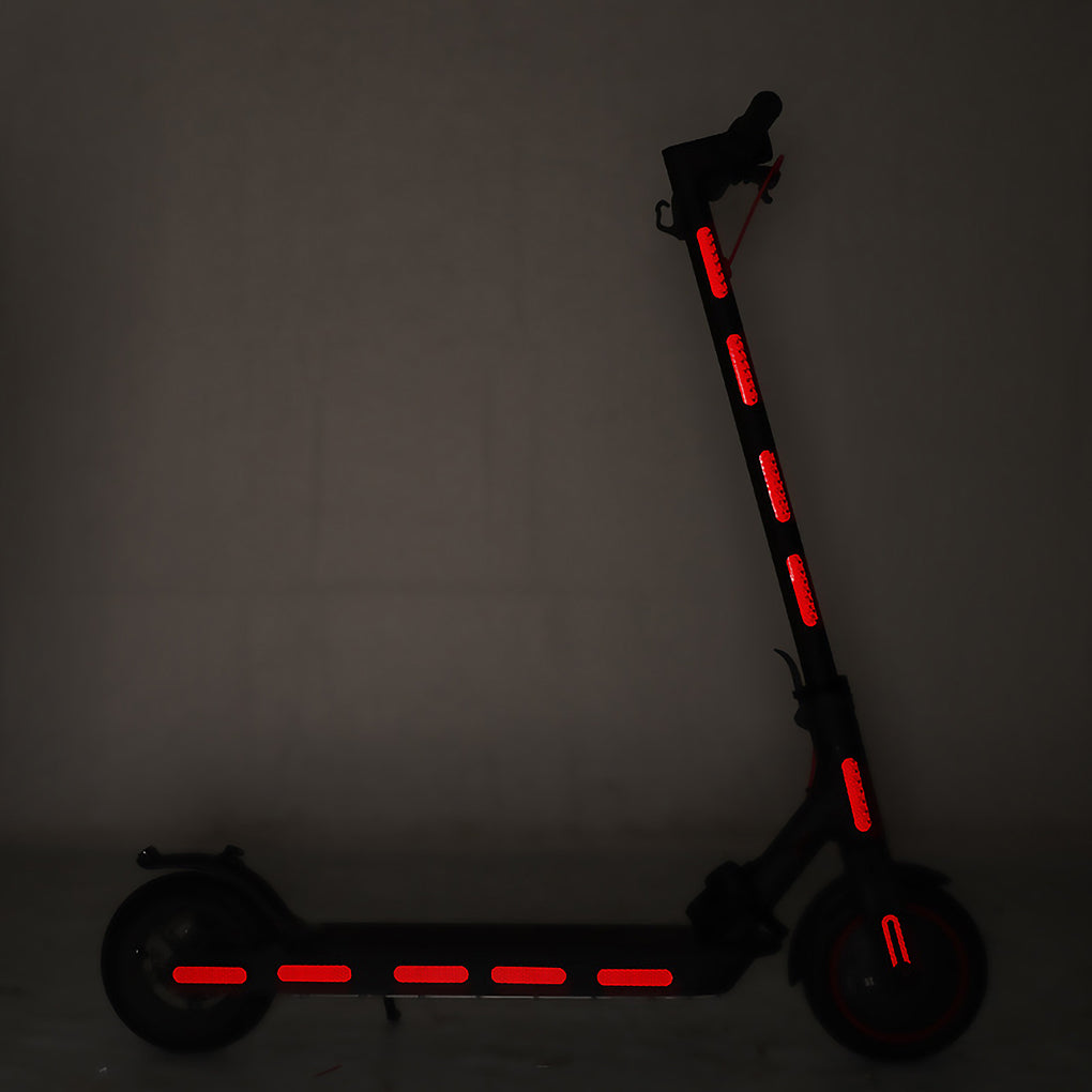 Electric Scooter Reflective Safety Sticker Set by HitMyNeed