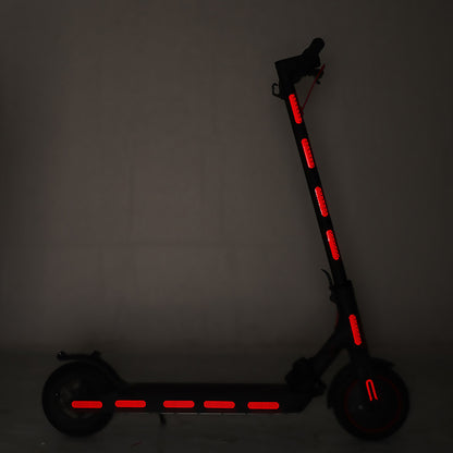 Electric Scooter Reflective Safety Sticker Set by HitMyNeed