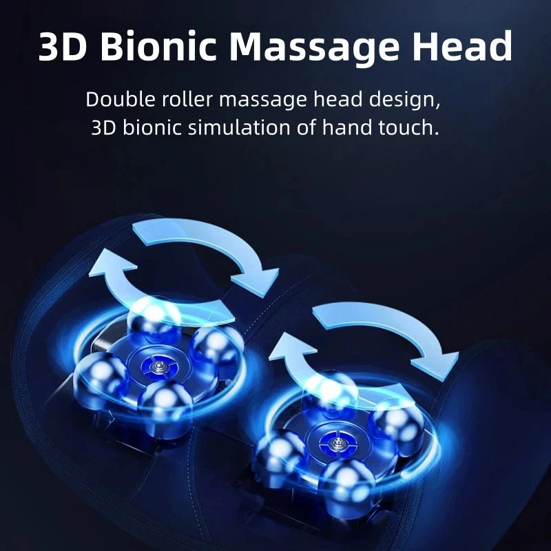 Electric Shiatsu Foot and Calf Massager with Heat by HitMyNeed