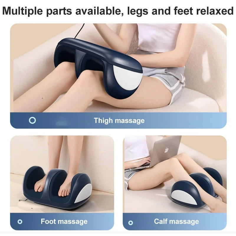 Electric Shiatsu Foot and Calf Massager with Heat by HitMyNeed