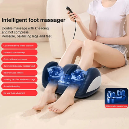 Electric Shiatsu Foot and Calf Massager with Heat by HitMyNeed