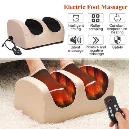 Electric Shiatsu Foot & Calf Massager with Heat by HitMyNeed
