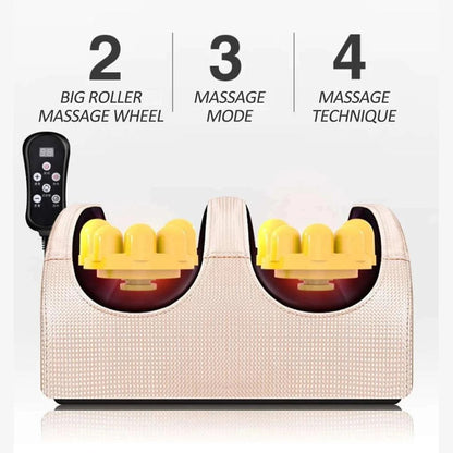 Electric Shiatsu Foot & Calf Massager with Heat by HitMyNeed