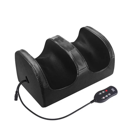 Electric Shiatsu Foot & Calf Massager with Heat black-remote-control us-plug by HitMyNeed