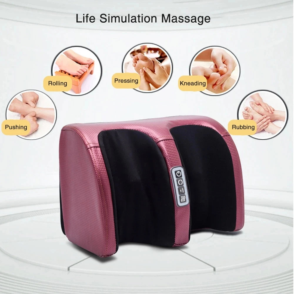 Electric Shiatsu Foot Massager with Heat & Kneading by HitMyNeed