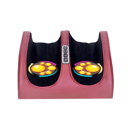 Electric Shiatsu Foot Massager with Heat & Kneading red us-plug by HitMyNeed