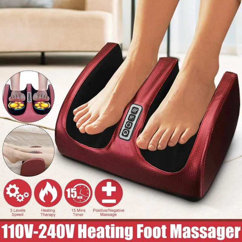 Electric Shiatsu Foot Massager with Heat Therapy by HitMyNeed