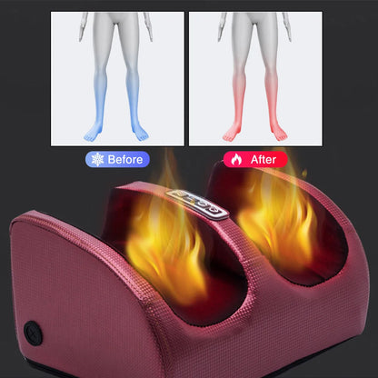 Electric Shiatsu Foot Massager with Heat Therapy by HitMyNeed
