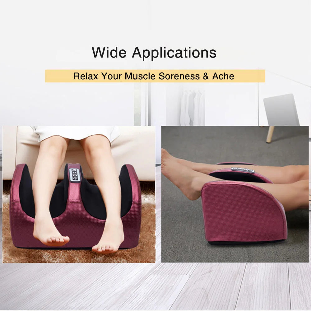Electric Shiatsu Foot Massager with Heat Therapy by HitMyNeed