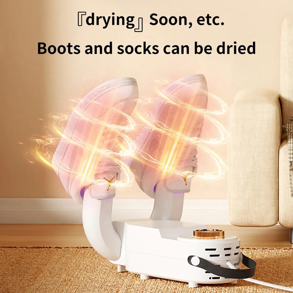 Electric Shoe & Boot Dryer with UV Odor Control by HitMyNeed