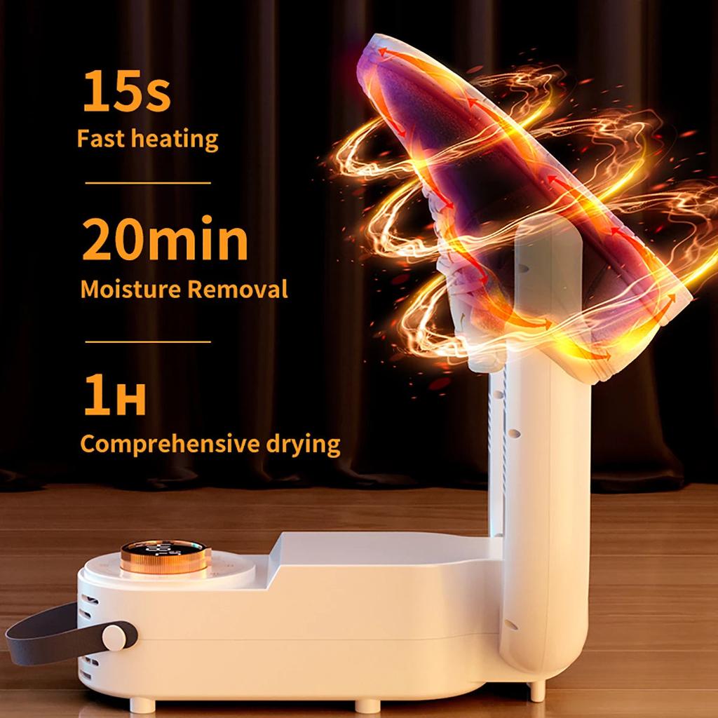 Electric Shoe & Boot Dryer with UV Odor Control by HitMyNeed