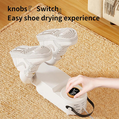 Electric Shoe & Boot Dryer with UV Odor Control by HitMyNeed