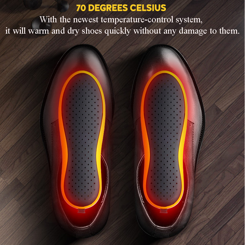 Electric Shoe Dryer and Deodorizer with Temp Control by HitMyNeed