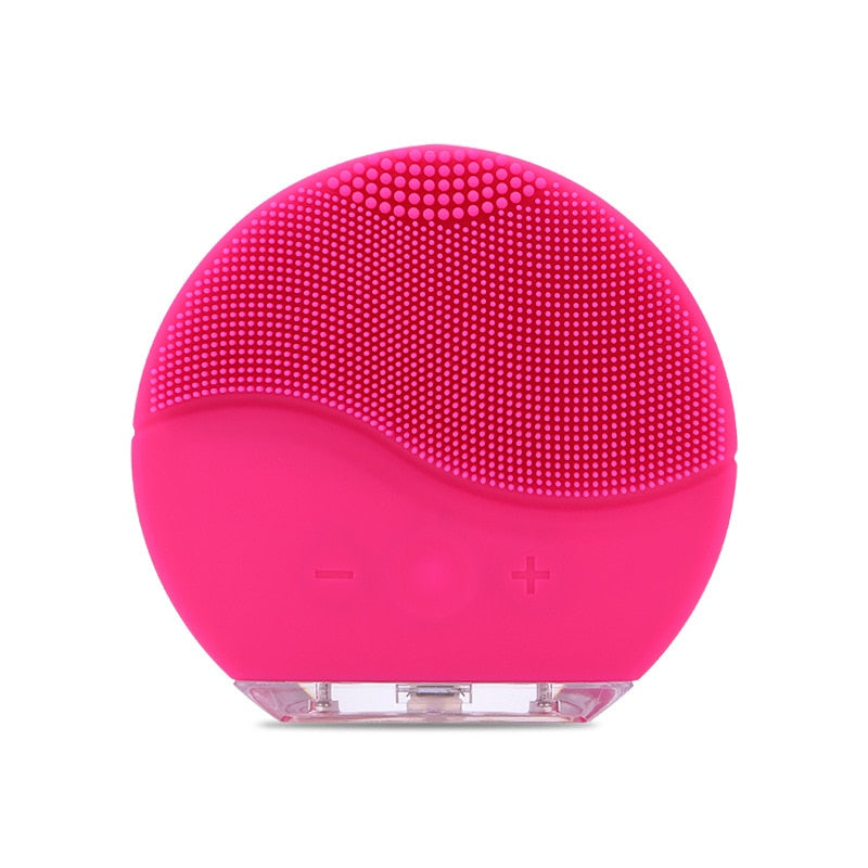 Electric Silicone Exfoliating Facial Cleansing Brush by HitMyNeed
