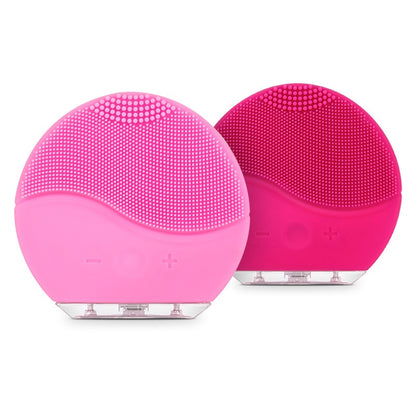 Electric Silicone Exfoliating Facial Cleansing Brush by HitMyNeed