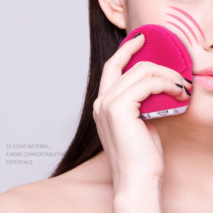 Electric Silicone Exfoliating Facial Cleansing Brush by HitMyNeed
