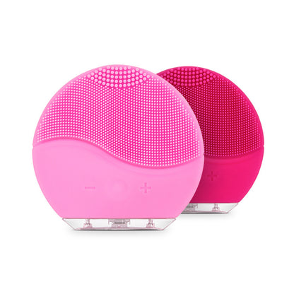 Electric Silicone Exfoliating Facial Cleansing Brush by HitMyNeed