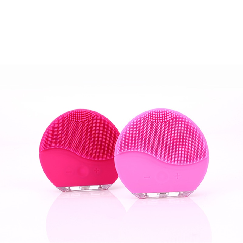 Electric Silicone Exfoliating Facial Cleansing Brush by HitMyNeed