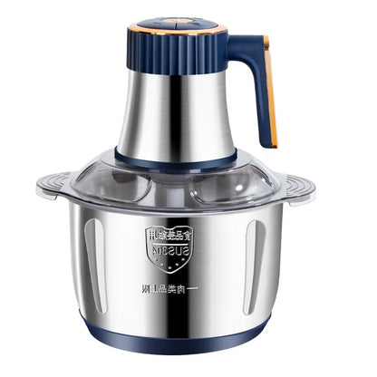 Electric Stainless Steel Meat Grinder & Food Processor by HitMyNeed