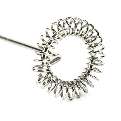 Electric Stainless Steel Milk Frother Handheld by HitMyNeed