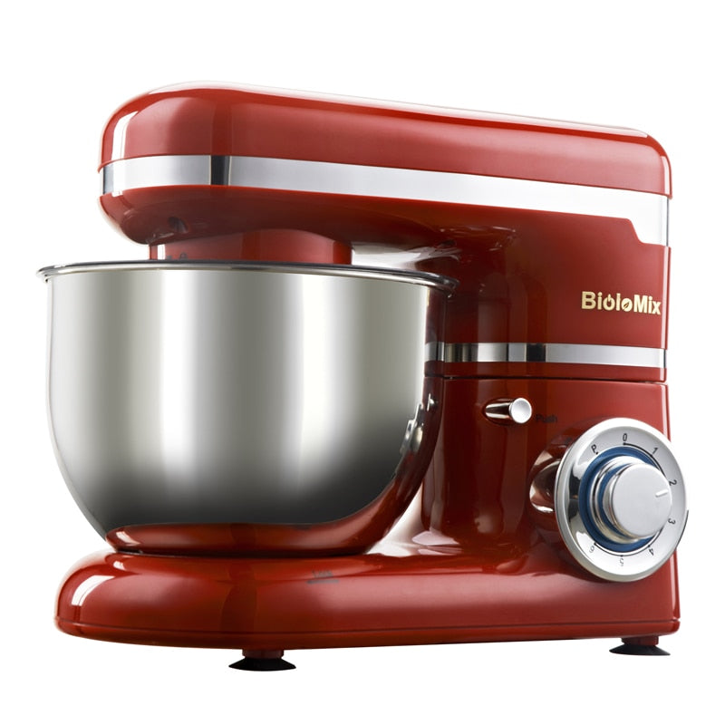 Electric Stand Mixer 4L, 1200W, 6-Speed with Attachments 100-120v-us-plug by HitMyNeed
