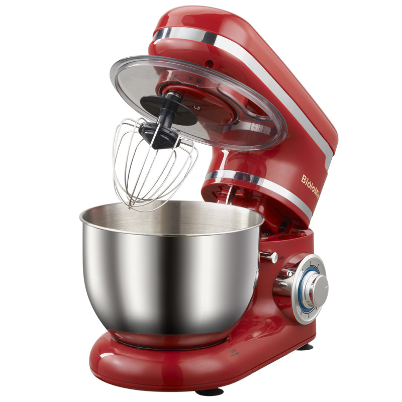 Electric Stand Mixer 4L, 1200W, 6-Speed with Attachments 220-240v-uk-plug by HitMyNeed