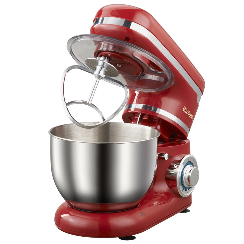 Electric Stand Mixer 4L, 1200W, 6-Speed with Attachments by HitMyNeed